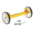 thumbnail image 2 of Reemplazo de rueda y varilla de extensión para bicicleta plegable de aleación de aluminio Oro plata, 2 of 9