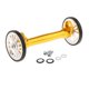 thumbnail image 2 of Portaequipajes trasero con varilla de extensión para ruedas de bicicleta plegable para transportar y caminar Oro plata, 2 of 9
