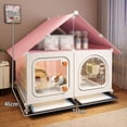 thumbnail image 2 of Premium Outdoor Pet Rabbit Cage The Perfect Home Rabbit Villa & Snuggly Rabbit Nest for Your Beloved Bunny, 2 of 4