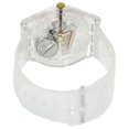 thumbnail image 2 of Swatch SUOK106 Unisex Originals Gilt Ghost Skeleton Dial Transparent Plastic Watch, 2 of 4