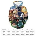 thumbnail image 2 of Boku no Hero Academia Katsuki Bakugo Hoodies for Men Women 3D Print Pullover Novelty Hooded Sweatshirt Hoodies with Big Pockets S, 2 of 7
