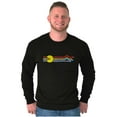 thumbnail image 5 of PACMAN Retro 80s Arcade Game Classic Long Sleeve TShirt Men Women Brisco Brands S, 5 of 6