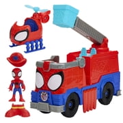 Marvel Spidey and his Amazing Friends Rescue-Webs Firetruck, Ages 3 and up