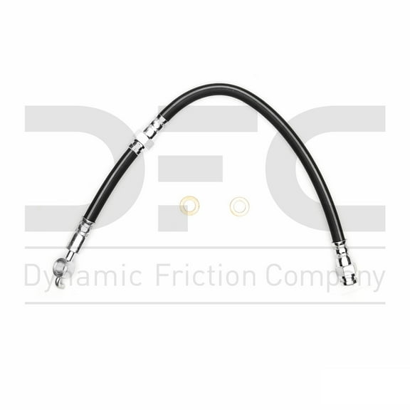 Rear Dynamic Friction Company Brake Line Hose 350-80088 For 1995-1998 Mazda Protege