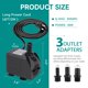 thumbnail image 2 of Bomba de fuente sumergible FREESEA 550GPH 30W 2.2m Lift, 2 of 6