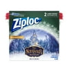 Ziploc Brand Large Round Container featuring designs from Disney's The Nutcracker and The Four Realms, Limited Edition, 2 Count