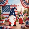 thumbnail image 4 of Ayieyill 3Pcs Patriotic Gnomes 4th of July Decorations Independence Day Decorations, 4 of 8