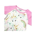 thumbnail image 2 of Toddler Girl Kids Short Sleeve Unicorn Rainbow Polka Dot Tee T-Shirt Top Pink 2T XS 201345 BNY Corner, 2 of 2