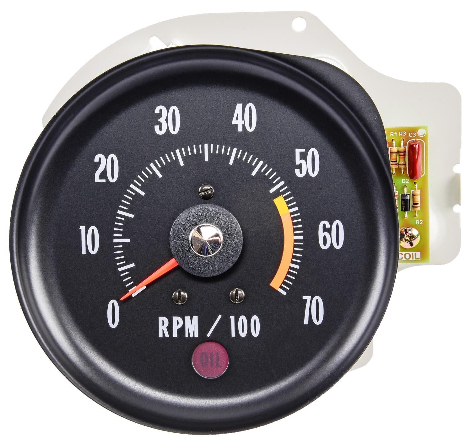 JEGS 79273 Factory Style Tachometer 19711972 Chevy Chevelle El Camino