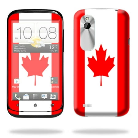 Mightyskins Protective Skin Decal Cover for HTC Desire X T328e Cell Phone wrap sticker skins Canadian (Best Basic Mobile Phone Australia)
