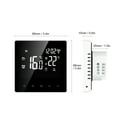thumbnail image 5 of Thermostat,App Lcd Week Floor Temperature App Floor Office Screen Week Wi-fi Temperature Display Screen Office 16a With App Lcd Display Iuppa 6588 Lcd Screen Wi Fi Wi-fi Lcd Floor White, 5 of 7