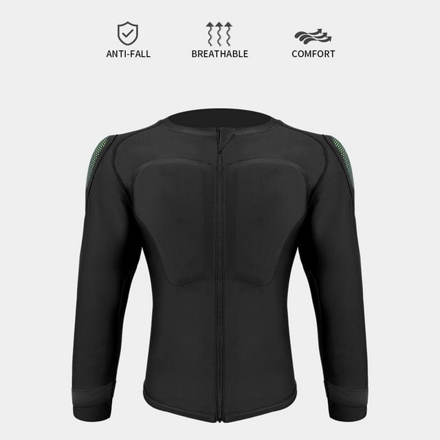 Camisa de Compresión para Armadura de Motocicleta, Protección Fuerte, Cómoda y Transpirable, Adecuada para Esquiar y Andar en Bicicleta