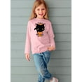 thumbnail image 2 of Cute Boombay Pumpkin Costume Long Sleeve Toddler -Image by Shutterstock,  2 Toddler, 2 of 4