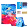 thumbnail image 1 of Dteck iPad 9.7 inch 2017 Case / iPad Air Case / iPad Air 2 Case - Auto Wake / Sleep Folio Smart Cover Stand Wallet Case, Starry Sky, 1 of 5
