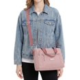 thumbnail image 6 of BadPiggies Crossbody Bag for Women Men, Nylon Waterproof Shoulder Purse Messenger Bag Lightweight Pocketbooks - Pink, 6 of 9