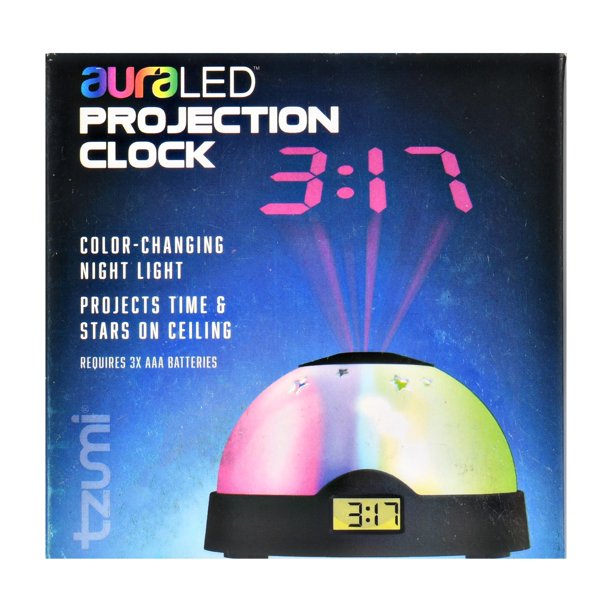 Aura LED Projection Clock