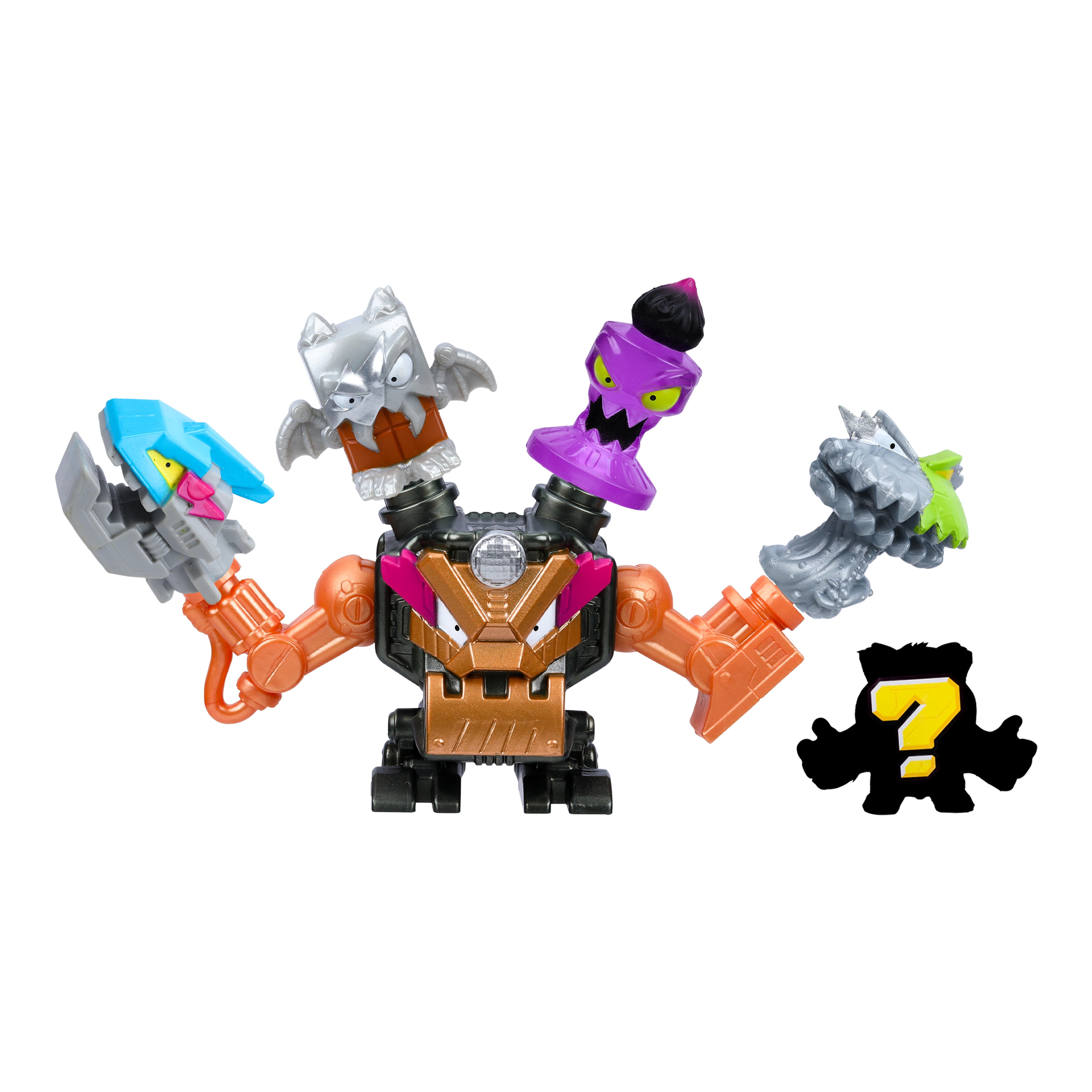 MrBeast Lab Swarms MEGA‑TECH Series: Six pack Includes 5 Micro Beasts, 1 MEGA Swarm, Ages 5+