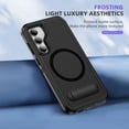thumbnail image 7 of Decase Magnetic case for Samsung Galaxy S23 FE Case,Built-in Kickstand,Compatible with Mag-Safe, Dual-Layer Protection Military Grade Protective Phone Case for Samsung Galaxy S23 FE,Black, 7 of 7