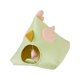 thumbnail image 2 of Cama cueva para gatos, nido semicerrado, tienda de campaña para gatos, condominio pequeño para cachorros verde, 2 of 9