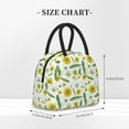 thumbnail image 2 of Salouo Yellow Dandelions for Insulated Lunch Bag for Women/Men - Leakproof Cooler Tote Bag Organizer - Reusable Lunch Box for Office Picnic Hiking Beach-One Size, 2 of 6