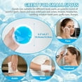 thumbnail image 4 of NEWGO Small Ice Packs for Injuries, 14 Pack Round Ice Packs for Face, Hot and Cold Gel Ice Pack Circular Cold Compress with Cloth Backing & Sleeve for Pain Relief, Toothaches, Breast Surgery, 4 of 6