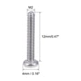 thumbnail image 3 of Unique Bargains M2x12mm Machine Screws Pan Head Screw Fasteners Bolts 30Pcs, 3 of 3
