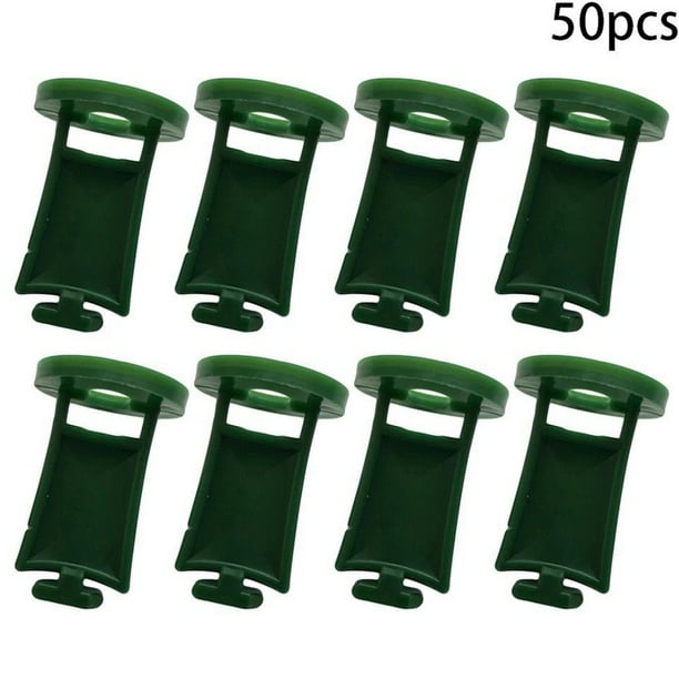 50Pcs Greenhouse Clips Plastic Fixing Clips For Greenhouse Netting Shading