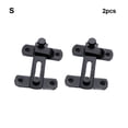 thumbnail image 3 of relayinert 2pack/lot Stainless Lock Latch Round And Smooth Without Burrs Beautiful black Tablet small, 3 of 6
