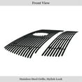 thumbnail image 2 of APS 2008-2012 Toyota Sequoia Black Stainless Steel Billet Grille 8x6 horizontal billet, 2 of 2