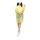 thumbnail image 2 of Inteprter Chubasquero impermeable de un solo de 10 piezas, ropa impermeable para hombres y mujeres, actividades al aire libre Paraguas de lluvia Amarillo, 2 of 6