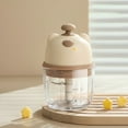 thumbnail image 2 of Garlic Masher Household Convenient Meat Grinder Garlic Mincer Garlic Paste Function Garlic Masher Opener Cilantro Chopper Garlic Chopper Wheel Large Garlic Cider And Crusher Set Spatula Can compatible, 2 of 4