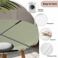 thumbnail image 4 of Round Fitted Tablecloth with Elastic Golf Ball Club Tablecloths Waterproof Oil Proof Game Sports Sage Green Table Cover for Kitchen Dinner Holiday Party Picnic Fits Tables up to 36"- 44" Diameter, 4 of 9