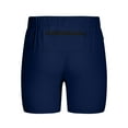 thumbnail image 5 of DODADAWANJ Athletic Shorts for Men Summer Casual Shorts Comfortable Beach Cargo Shorts with Zipper Pockets Gifts for Men Navy XL, 5 of 9