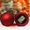 thumbnail image 4 of Beetlejuice Christmas Balls Ornaments Decoration Xmas Tree Hanging Ornament Pendant for Home Indoor Holiday Party Decor 2PCS, 4 of 8