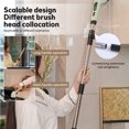 thumbnail image 6 of Leyfeng Cordless Electric Spin Scrubber 9 Replacement Cleaning Heads IPX6 Waterproof Dual Speed Shower Cleaning Brush with Extension Arm for Bathroom Bathtub Grout Tile Floor, 6 of 8