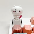 thumbnail image 3 of Teclado mecánico decorativo de Anime Kawaii Chiikawa, tapa de teclado translúcido desmontable, Cruz Axi, 3 of 5
