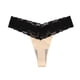 thumbnail image 1 of Gibobby Tangas de mujer ilusion Tangas de algodón para mujer Ropa interior de encaje sexy para mujer Transpirable No Show T Back Tanga Bragas(Beige,CH), 1 of 4