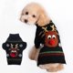 thumbnail image 2 of XS / S / M / L ño Perro Mascota Invierno Cálido Suéter Caniche para proteger Ropa Ciervo negro s, 2 of 9