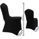 thumbnail image 5 of Dinheiro, funda elástica gruesa para silla, banquete, conferencia, hotel, celebración, boda, hotel, funda para silla, funda para asiento, 5 of 8