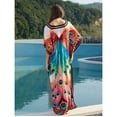 thumbnail image 6 of CFCSRP Women Kaftan Dresses Plus Size Moo Moo for WomenCover ups Summer Dress Maxi Long Caftan Swimsuit Bathing Suit Cover Up, 6 of 7