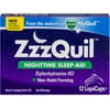 6 Pack - ZzzQuil Nighttime Sleep-Aid LiquiCaps 48 LiquiCaps