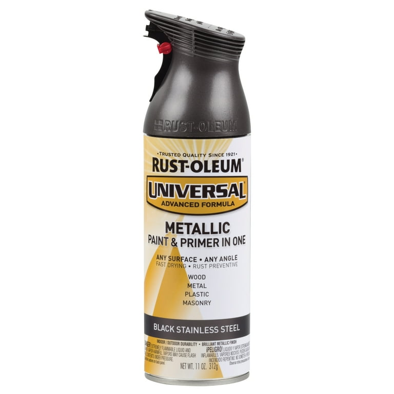 6 Pack, Black Stainless Steel, Rust-Oleum Universal All Surface