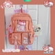 thumbnail image 3 of Sanrio Cinnamoroll Kuromi My Melody wild Mochila De Dibujos Animados ins De Gran Capacidad Anime Jk Kawaii Estudiante Compute Girl Casual School Bags [Mojado], 3 of 4