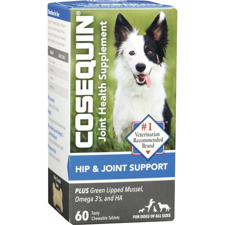 Nutramax Cosequin Joint Health Supplement for Dogs, 60 Tasty Chewable (Best Joint Supplement For Show Cattle)