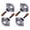 4pcs, variant on 2pcs Corner Clamp - Right Angle 90 Degree Wood Clamps For Woodworking  With Adjustable Swing Jaw Aluminum Alloy Frame Welding Diy