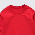thumbnail image 4 of TOWED22 Toddler Baby Boy Fall Winter Outfit Waffle Solid Color Long Sleeve Sweatshirts Stretch Jogger Pants Newborn Clothes Set(Blazer,12-18 M), 4 of 6