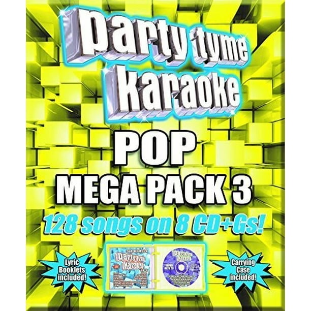 Party Tyme Karaoke Pop Mega Pack 3