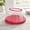 Scarlet, variant on Round Cake Carrier with Two-Sided Serving Tray, Portable Cake Stand and Box with Handle, Fits 10-Inch Cakes and Pies, 5-Section Cake Container, Aqua