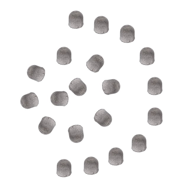 Uxcell 20Pcs Puntas de Malla de Fibra de Reemplazo para Bolígrafos Stylus de 7 mm