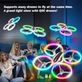 thumbnail image 4 of Drones for Kids with 1080p Camera,RC Drone Small Helicopter,Birthday Gifts for Boys and Girls Beginners Friendly,Mini Quadcopter Toy With 2 Batteries,Propeller Protect,Altitude Hold,LED Light, 4 of 10